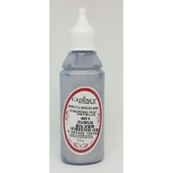 Konturówka 50ml   GUMUS SILVER  - 401 , srebrna